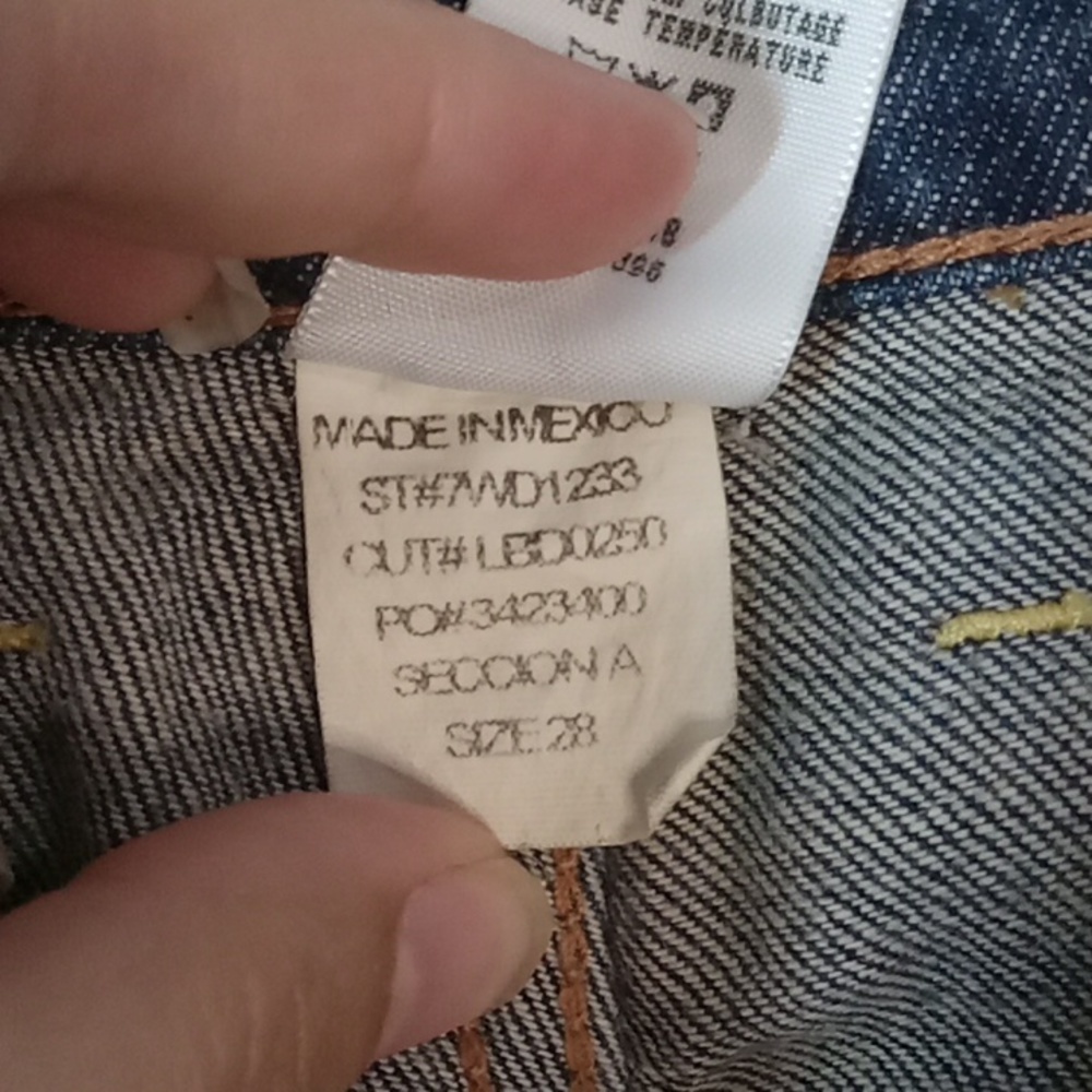 Lucky brand men's jeans size 28/30 - Picture 7 of 9
